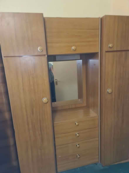 Photo of free Schreiber 3-piece wardrobe-bureau-vanity (Dalston E8) #1