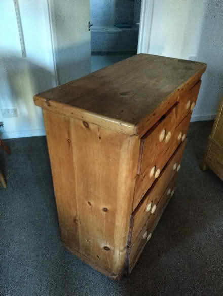 Photo of free Pine chest of drawers (Golden Triangle NR2) #3