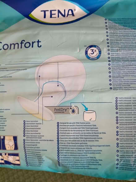 Photo of free Tena liners (Hailsham BN27) #1