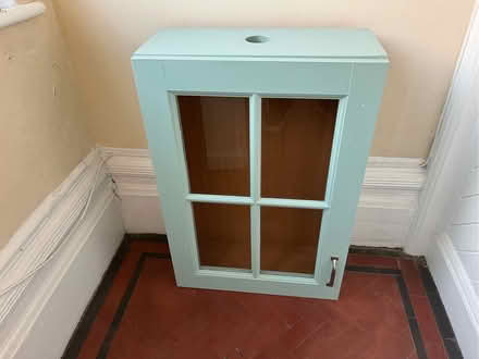 Photo of free pine cabinet and wall mounted glass cabinet (My Lord's Rock TN40) #2