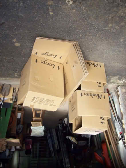 Photo of free 9 cardboard boxes (Prestbury GL52) #1