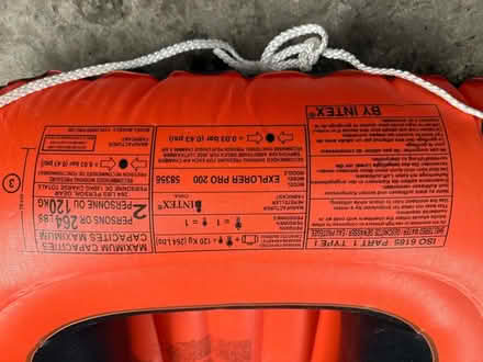 Photo of free Inflatable dinghy (Moss Side PR25) #2