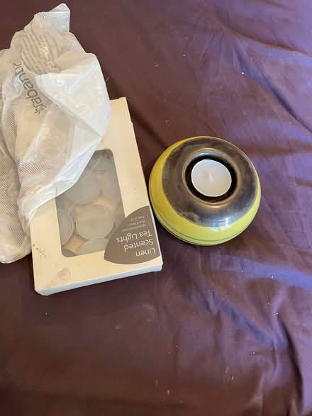 Photo of free Candles/candle holder (Wandsworth SW18) #1