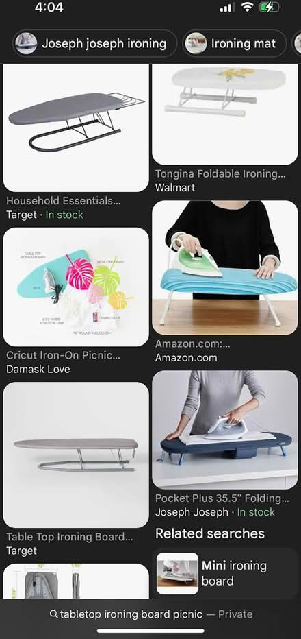 Photo of Tabletop ironing board (Windsor Terrace) #1