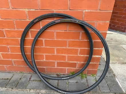 Photo of free Selection of used bike tyres. Either 700c or 26” (Formby L37) #1