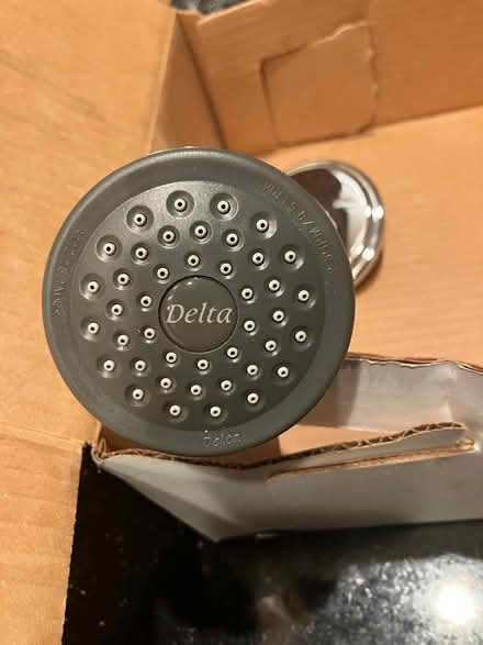 Photo of free Delta chrome shower head (Wingdale) #2