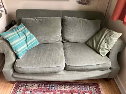 Photo of free Deep loveseat (Edgewater) #1