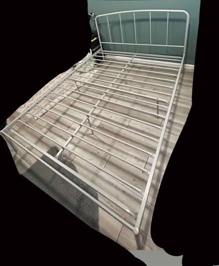 Photo of free Double Metal Bed Frame (BS1) #1