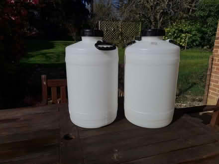 Photo of free Two fermenting bins suitable for making cider or beer (Caversham Heights RG4) #1