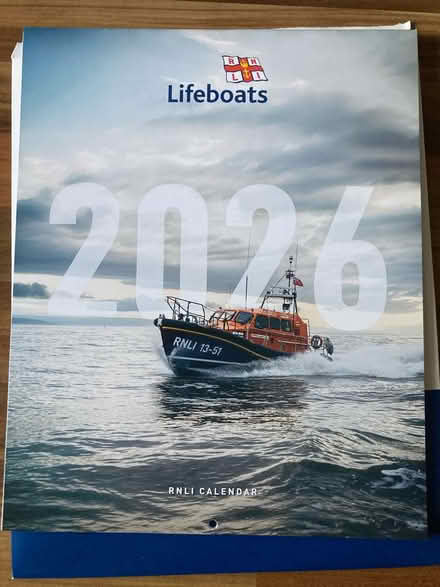 Photo of free RNLI 2026 calendar (Manor Gardens) #1