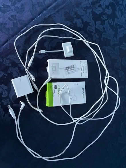 Photo of free Apple adapters and cables (Stroud GL5) #1