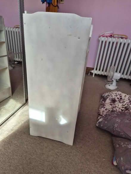 Photo of free Freestanding wooden shelving (Ng9 7hb) #2