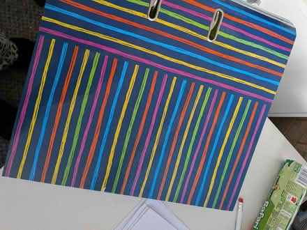 Photo of free Lever arch folder with 100+ plastic pockets (Sundon Park LU3) #2