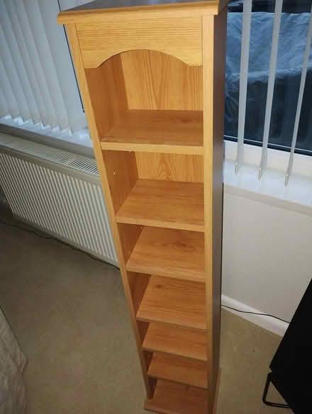 Photo of free Tall CD shelve unit (Pembrey SA16) #1