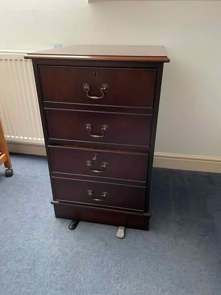 Photo of free Filing cabinet and desk chair (Chipping Norton OX7) #1