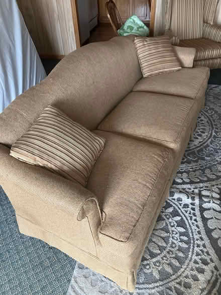 Photo of free Like new reupholstered sofa (Lake Villa il) #1