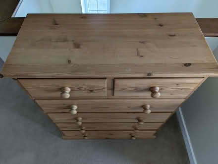 Photo of free Pine chest of drawers (Battledown GL53) #2