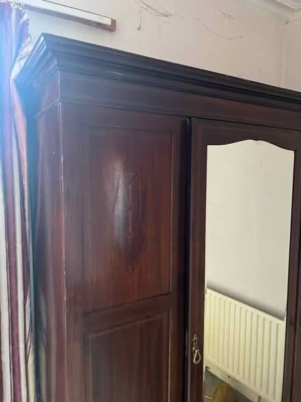 Photo of free Victorian inlaid wardrobe (Summertown OX2) #2