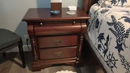 Photo of free King bedframe with 2 bedside tables (N Hobe Sound - Seabranch area) #2