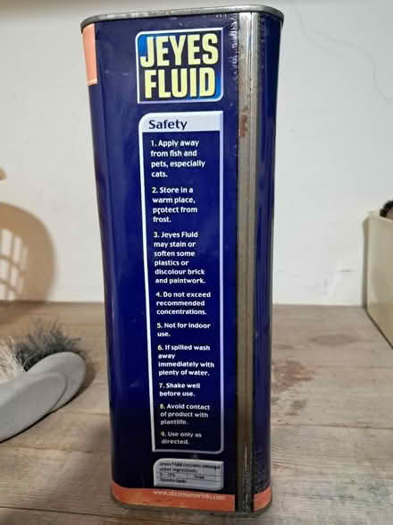 Photo of free 5ltr Jeyes Fluid (Spalding) #3