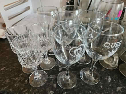 Photo of free Wine, sherry, latte glasses. Water bottles and insulated cup (Stone Cross BN23) #1