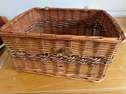 Photo of free Wicker hamper (Lower Wolvercote OX2) #3