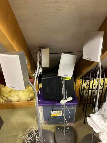 Photo of free Toshiba surround sound speakers (Bury Farm LU6) #1