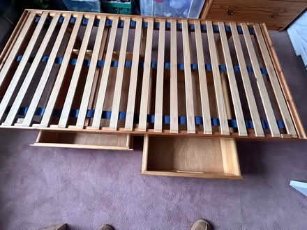Photo of free Single bed with two drawers (Middleton on Sea PO226) #1