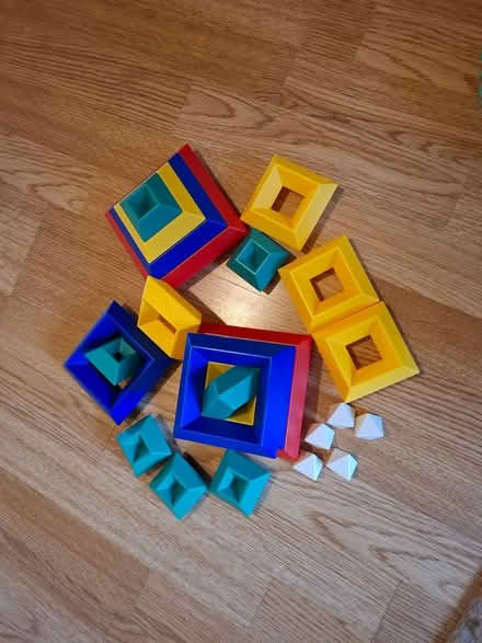 Photo of free Wedgits Pyramid Building Blocks (Hill Head, PO14 2) #2