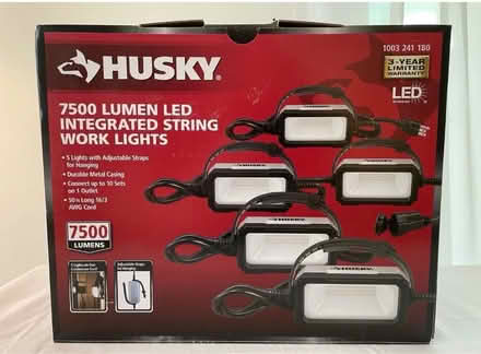 Photo of free Husky work light strand (60093) #2