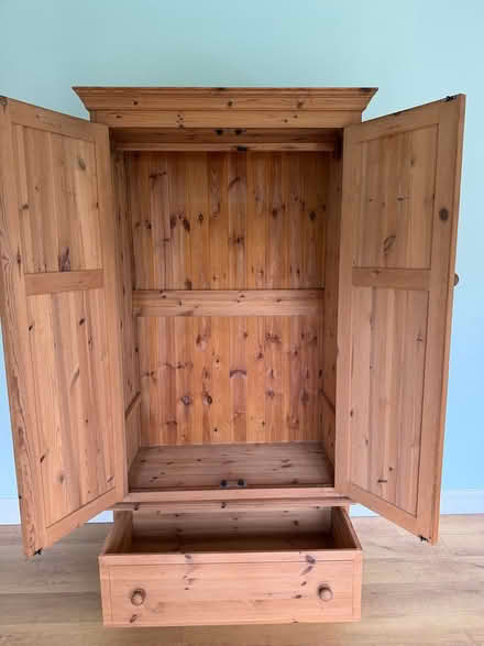 Photo of free Pine wardrobe (Salthill) #2