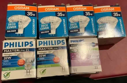 Photo of free 35w Halogen bulbs GU5.3 (Merry Hill WD23) #1