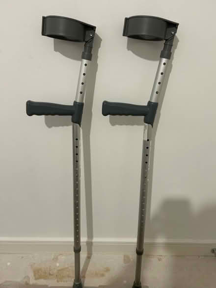 Photo of free Pair of Crutches - good condition (SE8 5ET) #1