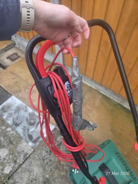 Photo of free Electric Lawnmower with Grass Box (LE19 Enderby) #3