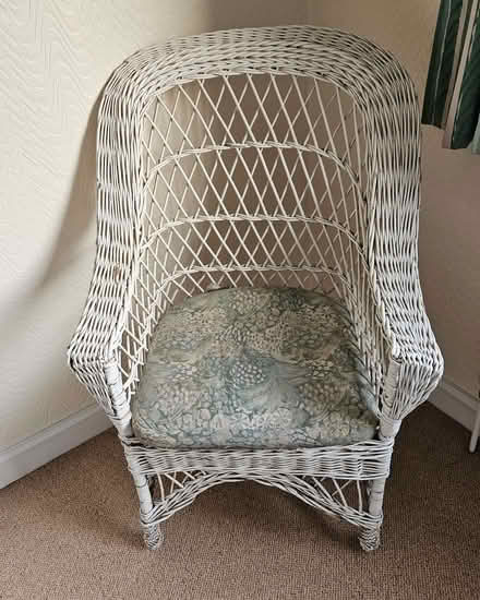 Photo of free Wicker Chair (Great Barr B43) #1