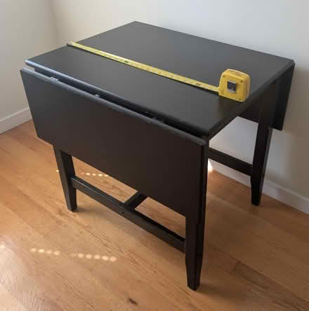 Photo of free Table with folding leaves & chairs (near Palo Alto High School) #2