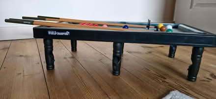 Photo of free Table top small snooker/pool table (Countesthorpe LE8) #2