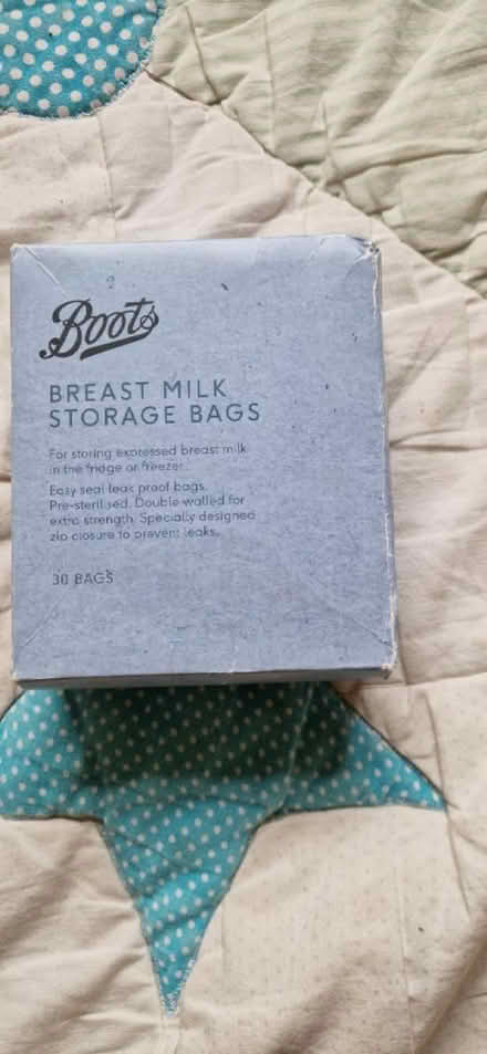 Photo of free Breast milk storage bags (GL12) #1