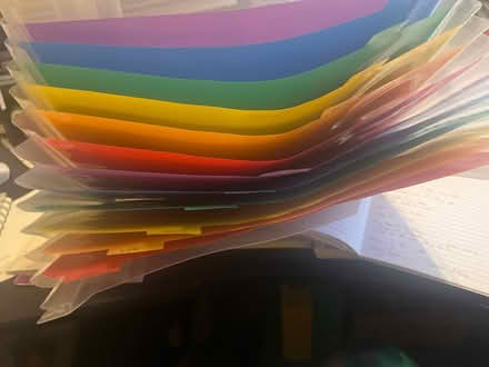 Photo of free 12 section file wallet (Langley SL3) #2