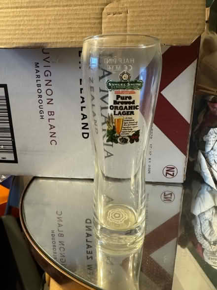 Photo of free 11 1/2 pint glasses (Surrey RH7) #1