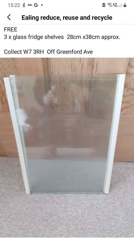 Photo of free Glass shelves (Greenford W7) #1