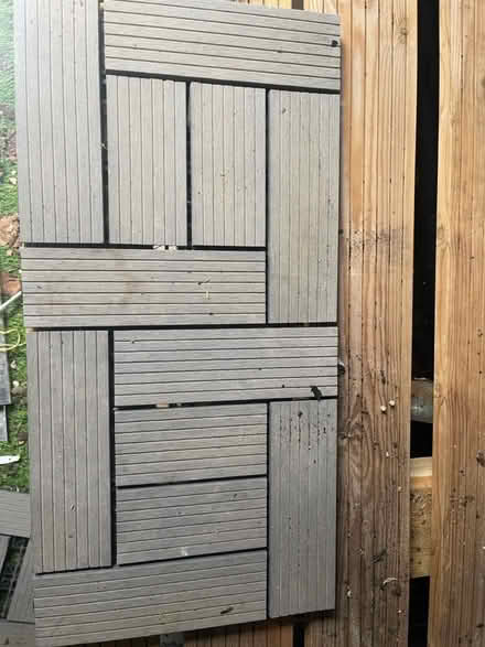 Photo of free Garden flooring patio 40 ish tiles (Hertford) #1