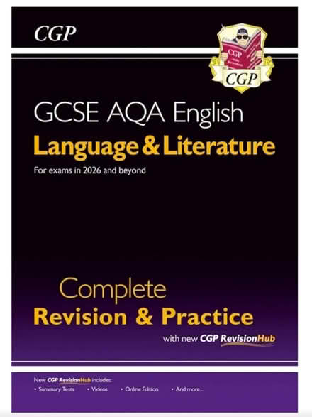 Photo of GCSE English and/or Maths books (Coombe Road KT2) #1