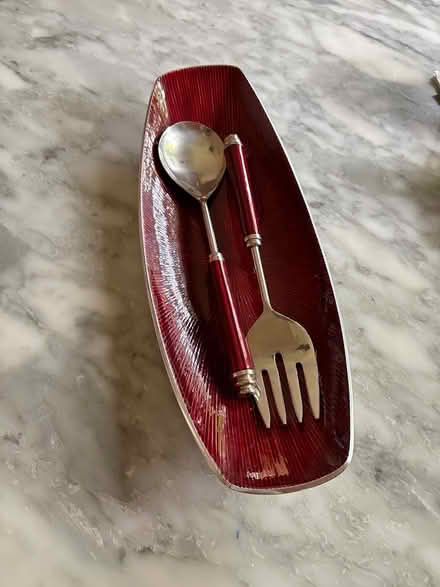Photo of free Like new decorative serving spoons (Golden Way and Lincoln Way) #1