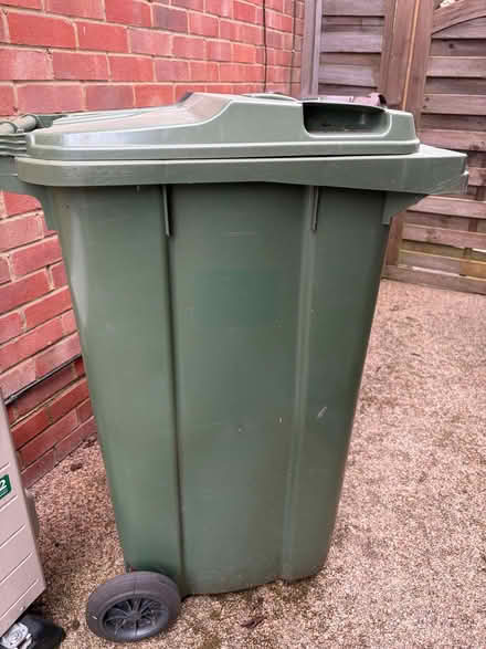 Photo of free New Clean Green wheely bin (Wokingham RG40) #3