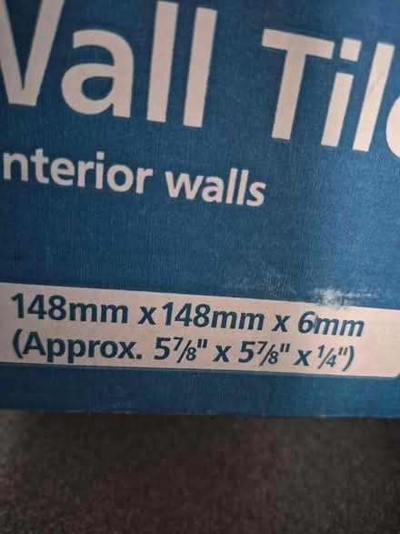 Photo of free White ceramic tiles (Clevedon BS21) #2