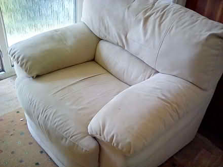Photo of free Suede Armchair (Hayling Island PO11) #1