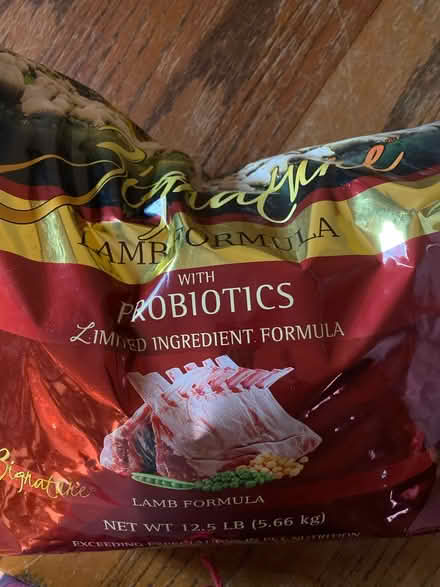 Photo of free Zigniture dog food (Montebello) #1