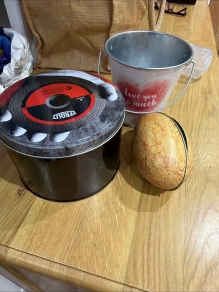 Photo of free 3 small tins (Chiswell Green) #1