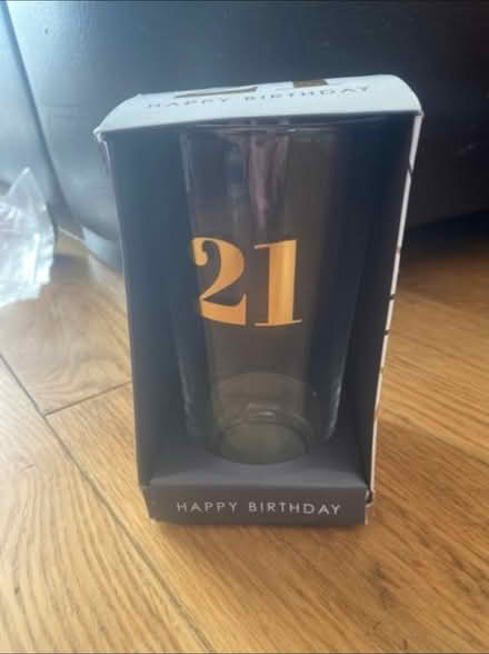 Photo of free “21” Pint Glass & Cup (Cheshunt En8) #1